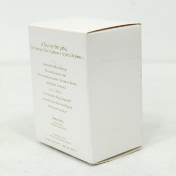 HALLMARK KEEPSAKE ORNAMENT A SNOWY SURPRISE NIGHMARE BEFORE CHRISTMAS 2011 NIB - Picture 3 of 10